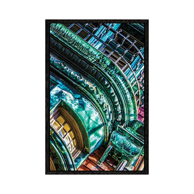 Victorian On Dearborn And Goethe by Raymond Kunst - Gallery-Wrapped Canvas Giclée on Canvas, 66.04 cm H x 45.72 cm W