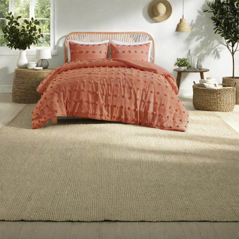 Ensembles de literie en jacquard élégant, polyester confortable avec un design ludique pour la maison