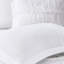 Ensemble de courtepointe en microfibre 4 pièces avec motifs à volants et coussin décoratif - Élégance décorative glamour-117370925