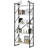 Rego 62.2" H x 23.6" W Etagere Bookcase-171190892