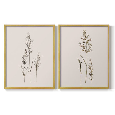 Delicate Stems I-Premium Framed Print -Ready to Hang - No Nails Required - No Nails Required
