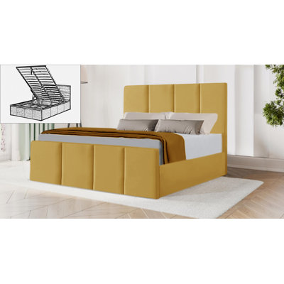 Upholstered Ottoman Storage Bed
