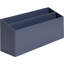 Ensemble de rangement de bureau 4 pièces Inbox Zero, gris et pois-1736214154
