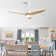 Nicola 56'' 3 - Blade LED Propeller Ceiling Fan with Remote Control and Light Kit Included
