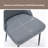 Faux Leather Upholstered Dining Chair With Steel Legs-1486487339-1486487336