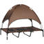 Lit de camp pour chien surélevé de 48 pouces avec abat-jour UV amovible-380906596-376395720
