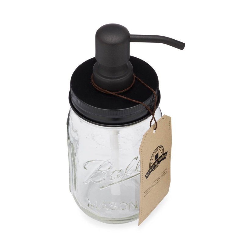 Distributeur de savon Mason, Noir
