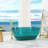 Marfa 59'' x 30'' Runway Semi Transparent Resin Freestanding Soaking Bathtub-102880175