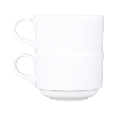 Grande tasse à café en mélamine simplicité