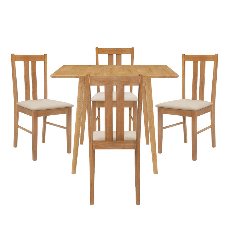 Ahwahnee 4 - Person Drop Leaf Dining Set