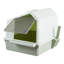 Polyethylene Plastic Enclosed Litter Box with Scoop