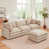 Light Coffee Chenille selected