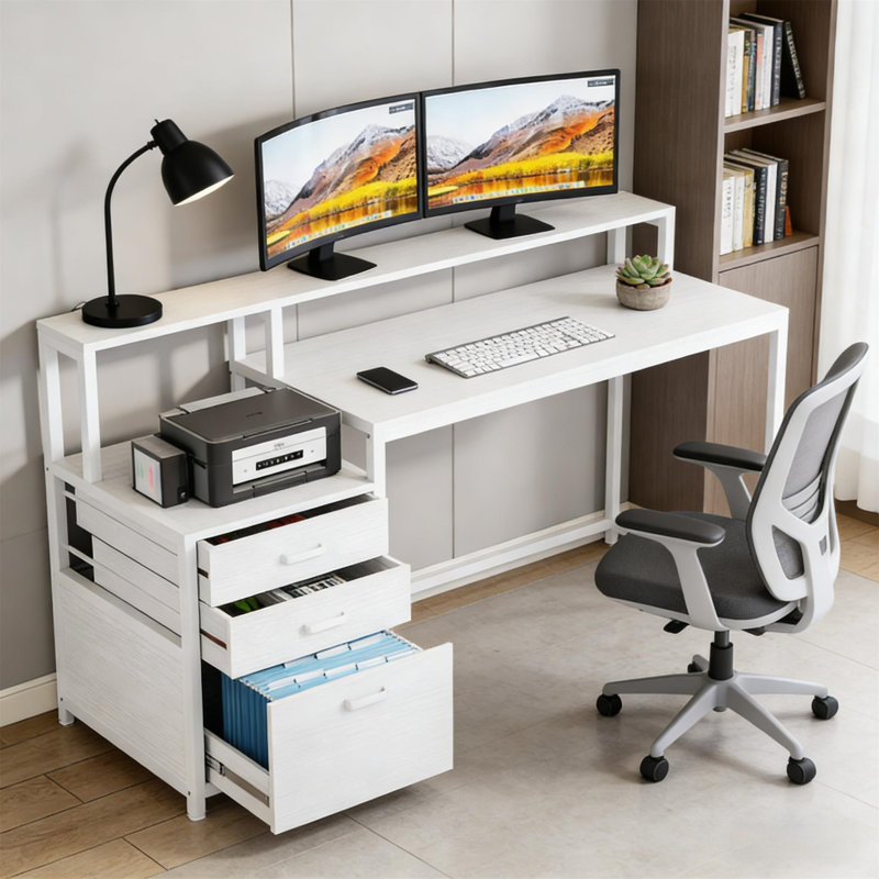 Sturdy Writing Desk (Not Include Stools)