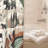 Rustic Elegant Shower Curtain with Bears and Trees - Thick Woven Polyester Lodge Cabin Décor