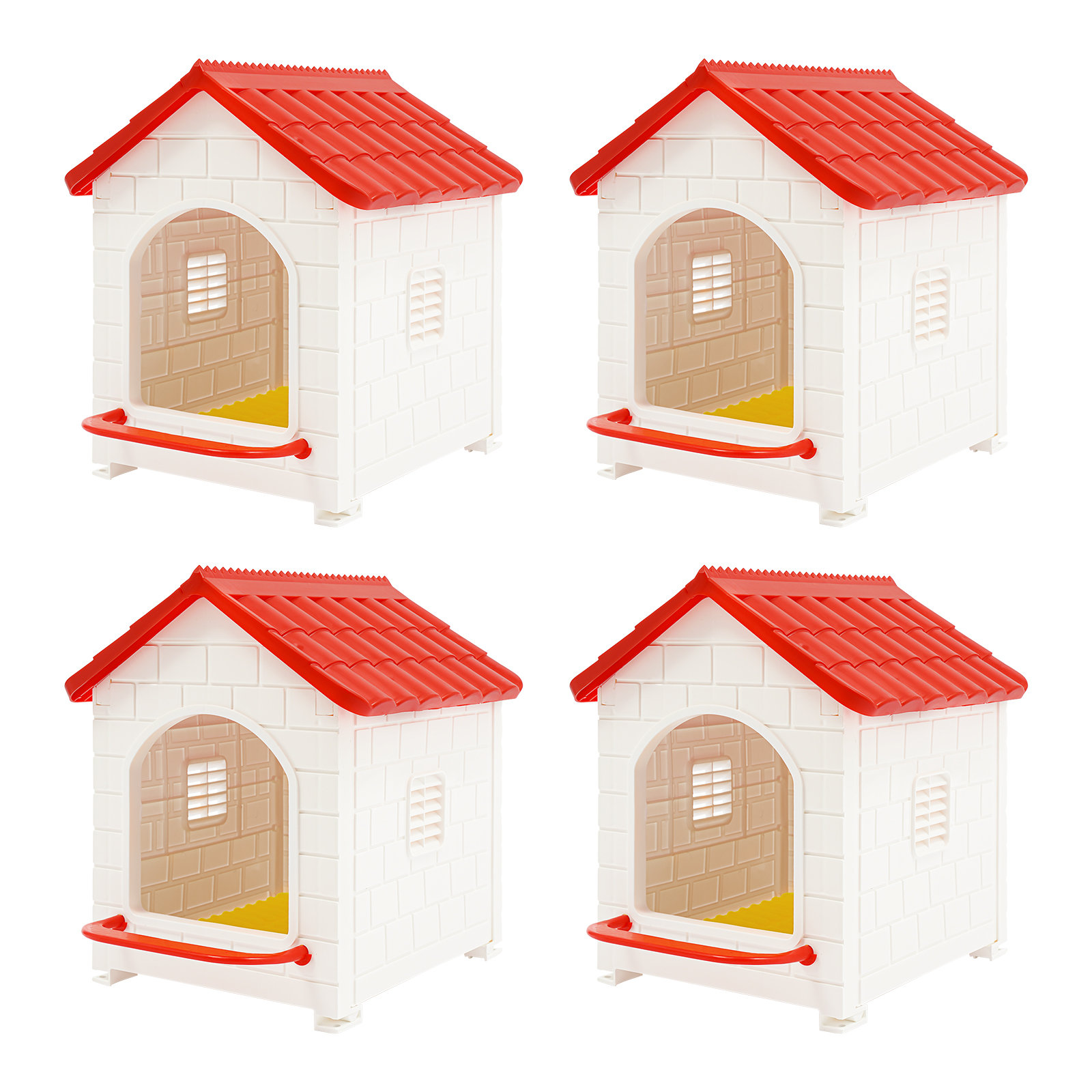 Archie & Oscar™ 4 PCS Chicken Nesting Boxes Wall Mounted/Freestanding ...