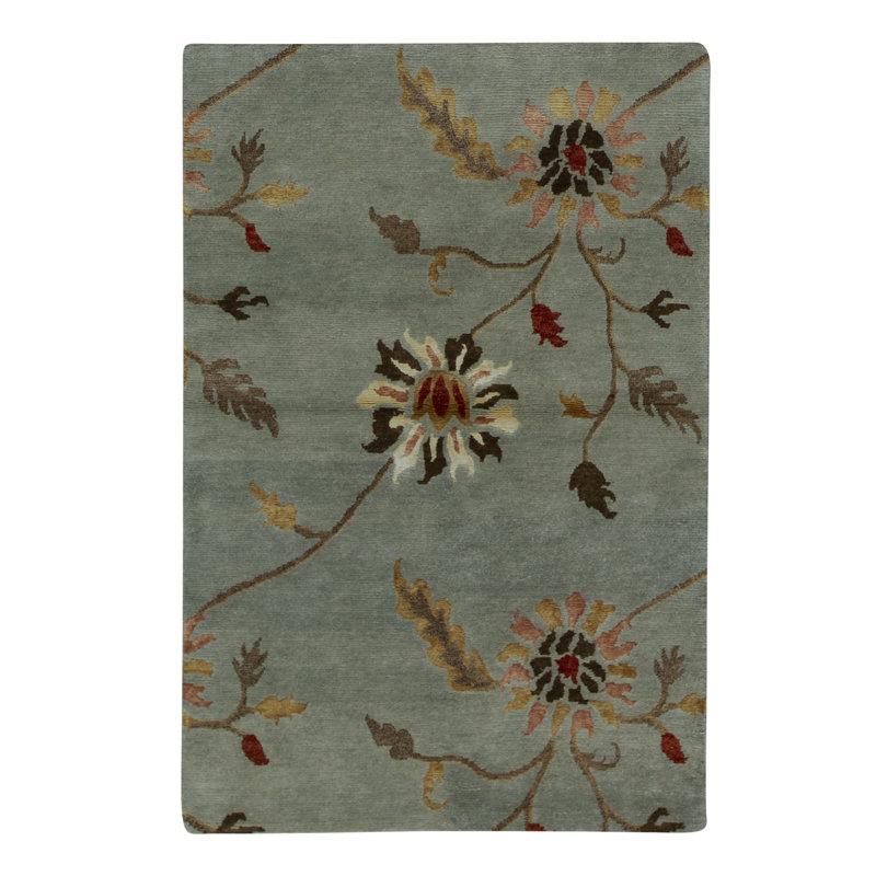 Jahan Wool Floral Area Rug