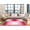 Maisie Modern Tickled Pink Area Rug