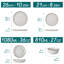 16-Piece Ceramic Dinnerware Set, Black Dinnerware, Dinner Set Service For 4 People, Dinner Plates, Dessert Plates, Soup Plate And Bowls-114286621