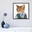 « cattitude iv » par myles sullivan, reproduction d’impression sur toile tendue-31712089-73366656-73366657