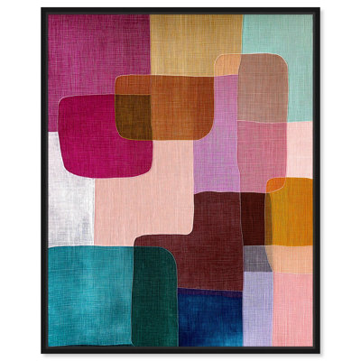 Art moderne sur toile "Color Block Cadence III" par Art Remedy