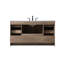 Ensemble de meuble-lavabo simple 60 po avec plateau en marbre Soma-440337338