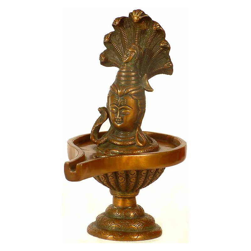 Lord Shiva Enshrined As Linga