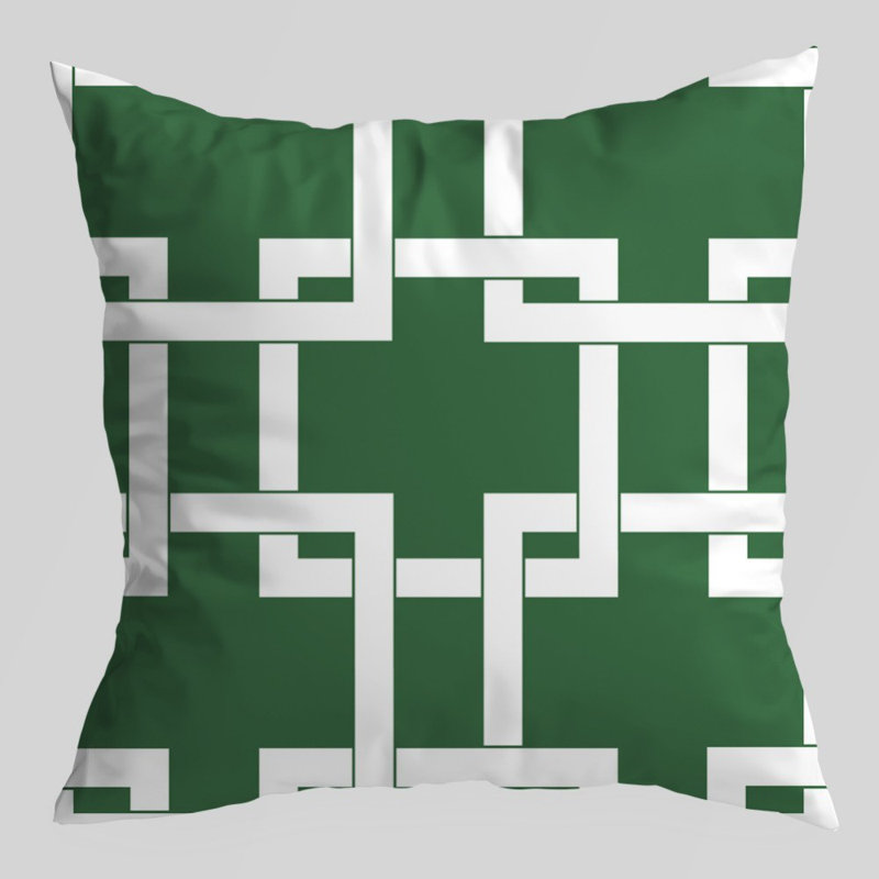 Home Decorative Pillowcase Pillowcase 45*45cm Pillowcase Bohemian Style Pillowcase, Set Of 4, Green Floral/Geometric
