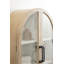 Armoire arquée en bois pour rangement mural-818859947