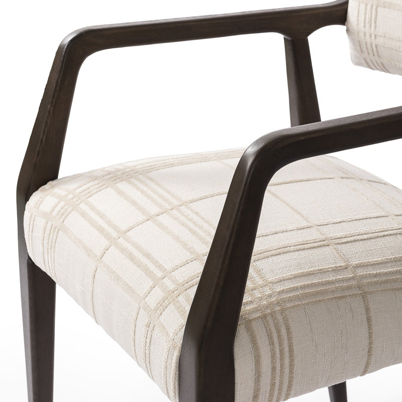 Lajeana 20.28'' H Tufted Upholstered Armchair, Sheffield Ivory