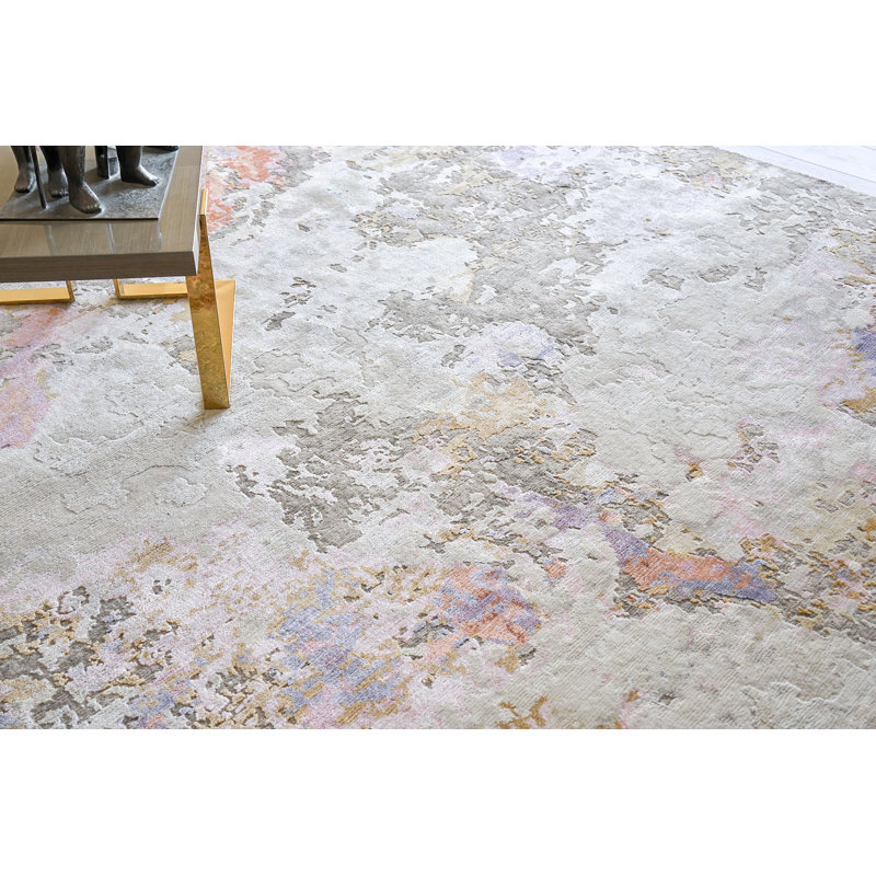 Cosmo Abstract Area Rug, Rectangle 4' x 6'