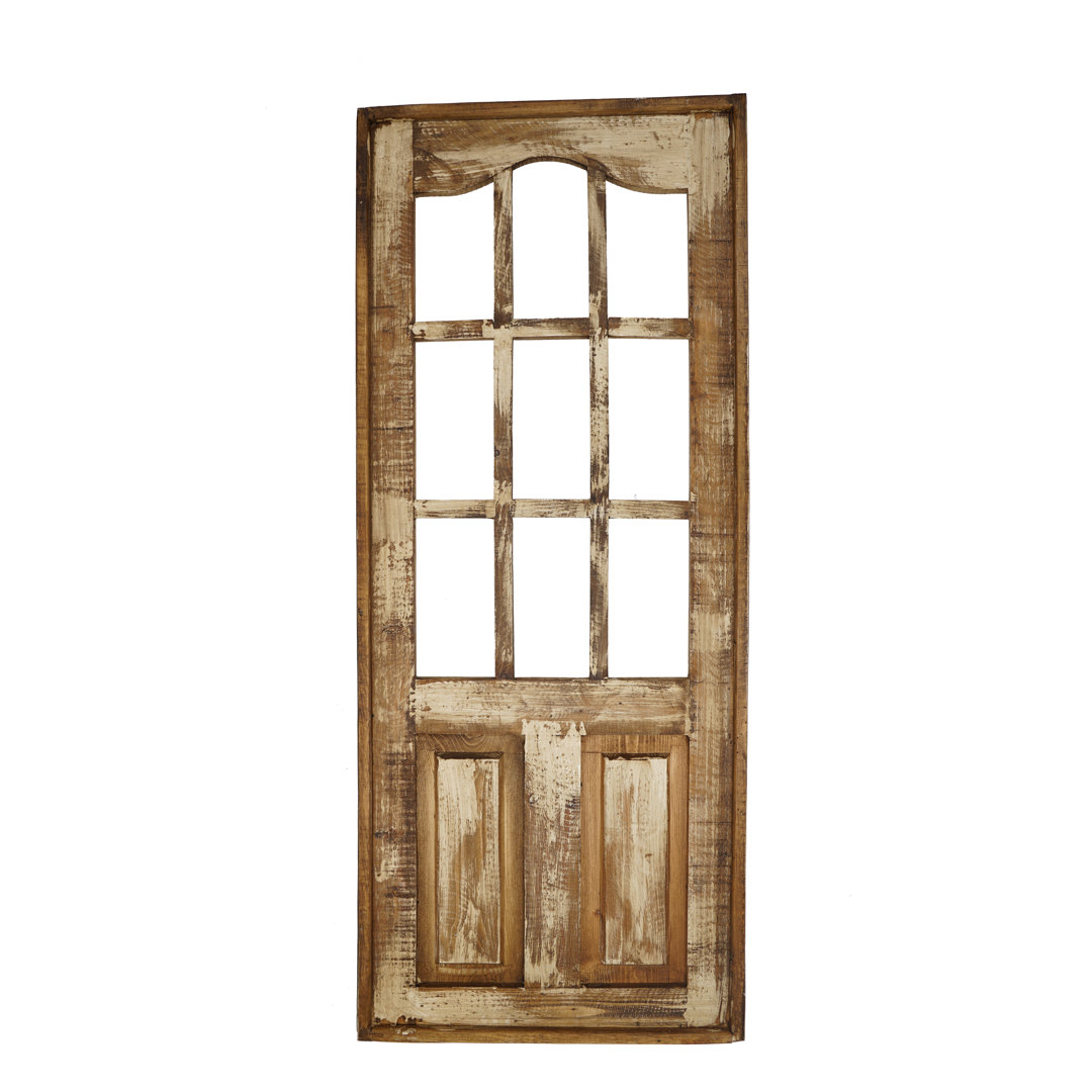 Handmade Rustic Abstract Wall Decor on Solid Wood Foundry Select 