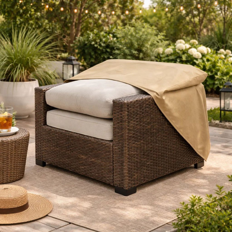 Outdoor Patio Chair Cover, 28" H x 33" W x 36" D