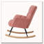 Chaise berçante en tissu Teddy-1581783118