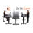 Adjustable Height Steel Standing Desk-60317204