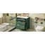 Armoire de salle de bain 30 po avec lavabo en céramique, bois de pin massif, 3 tiroirs, aspect classique 3, attrait