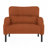 Corduroy Fabric Accent Armchair-1832679460