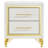 Chesney White 2-drawer Nightstand Bedside Table