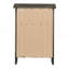 Table de chevet chic et transitionnelle grise-1975686569