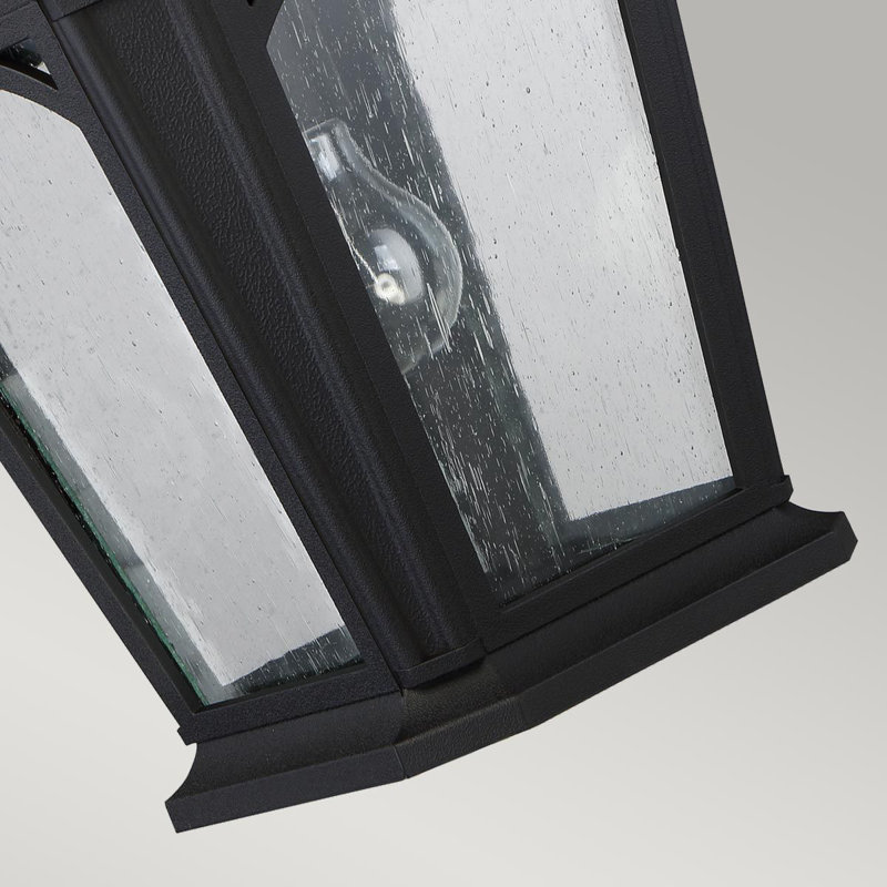 Aadrith Outdoor Wall Lantern, 46.1cm H x 25.4cm W x 27.9cm D