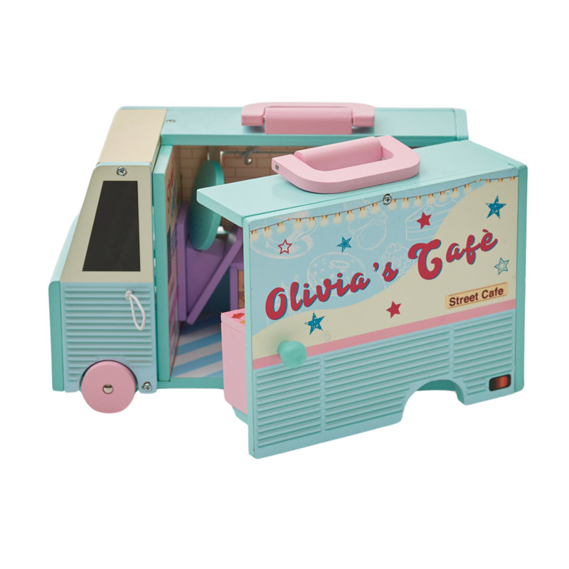 Olivia's Little World Food Truck Dollhouse & Accessories