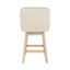 Tabouret de bar rembourré Chela-876801182