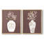 Impression florale romantique I-Premium - prêt à être accroché - aucun clou requis - aucun clou requis-1221890024-1221890028