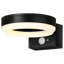 Antheia Solar Outdoor Sleek Wall Light (Anthracite) 300lm Motion Sensored LED IP54 Rated Exterior Wall Lamp - 4L2/6010