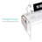 White Small Desk With Drawers - 40 Inch Computer Desk For Small Space Home Office, Modern Simple Study Writing Table PC Desks