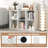 Bookcase Open Back Bookshelf With Anti-tip Kit Modern Style Organizer-1862794426
