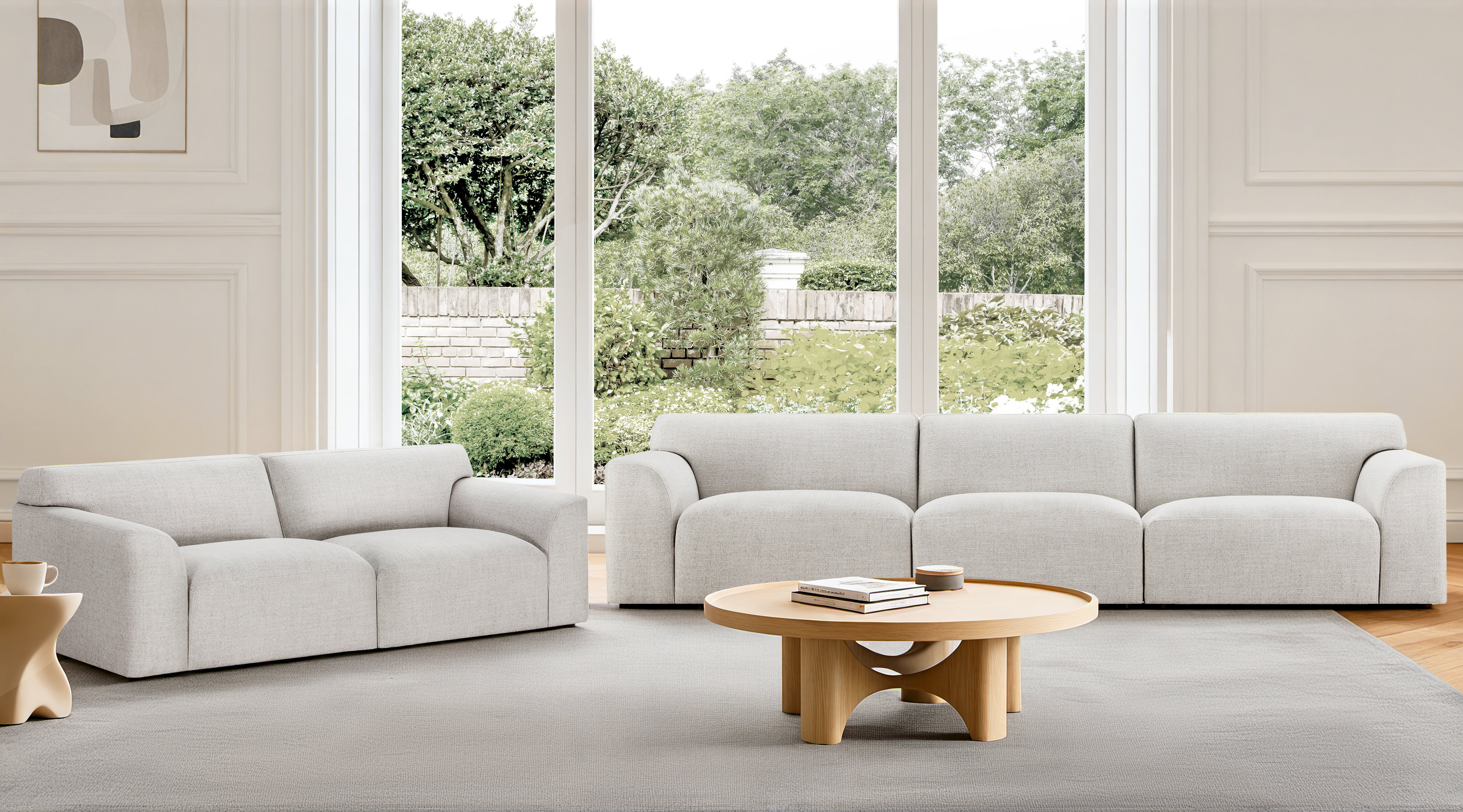Ebern Designs Walley 2 Piece Upholstered Living Room Set - Wayfair Canada
