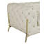 Ensemble de canapé et causeuse en cuir italien 2 pièces Ehrika-65218884-66025815