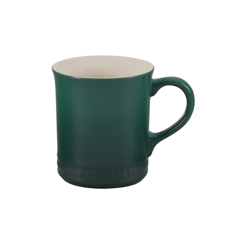Le Creuset Stoneware Mug, 14Oz., Sea Salt, Green