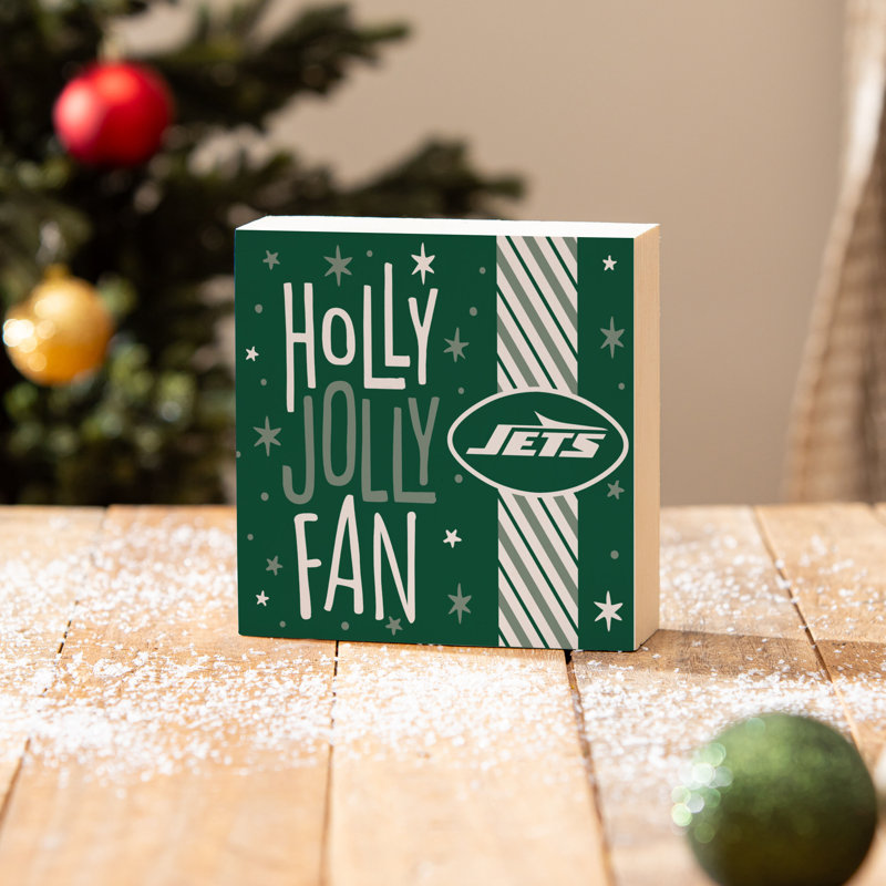 Plaque murale en bois New York Jets