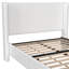 Platform Bed with Wingback Headboard-1526540976
